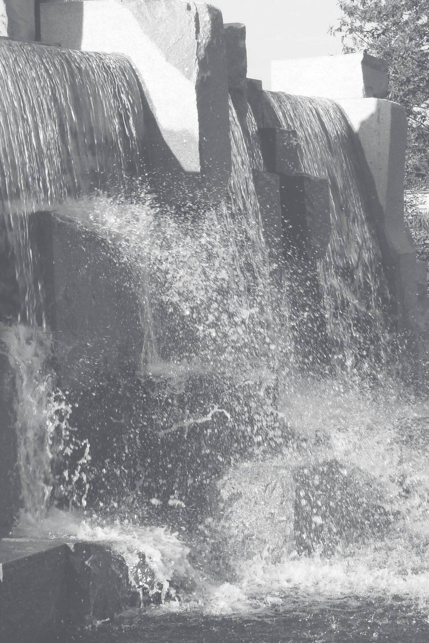 Kusser Wasserfall Tittlinger Granit 1 1C