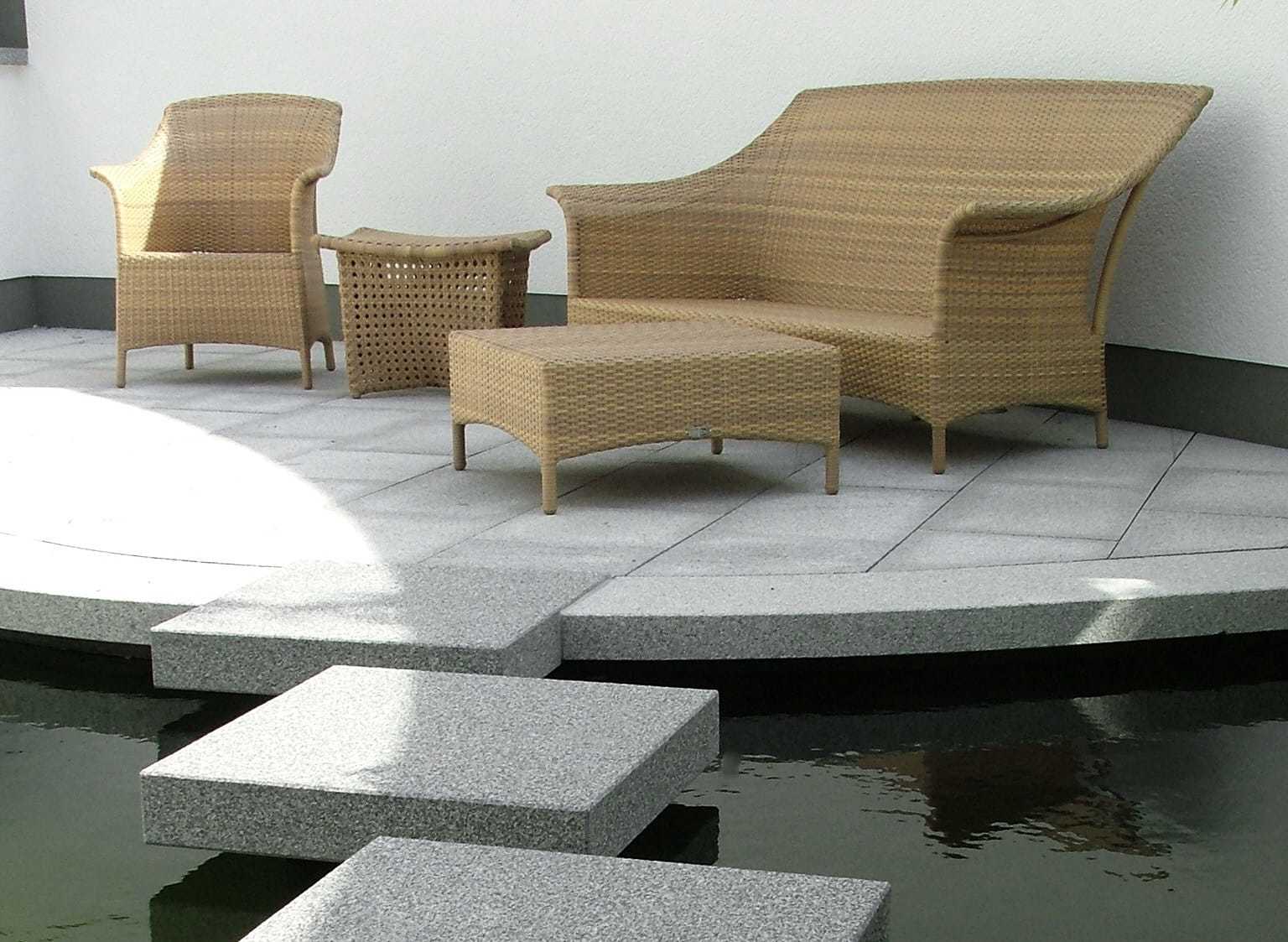 Kusser Terrassenplatten Tittlinger Granit