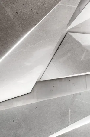 granite cladding with LED lighting