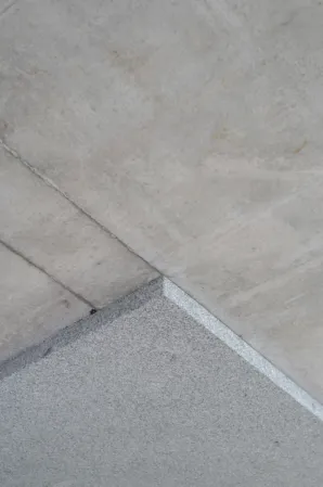 ceiling element made of solid granite