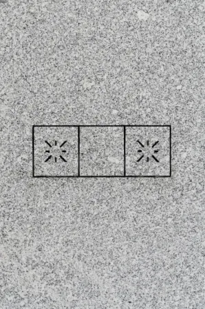 light switch milled from granite