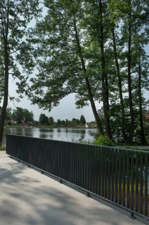 Post-tensioned granite bridge in Tirschenreuth