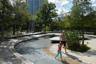 Wasserlauf in Dallas Texas