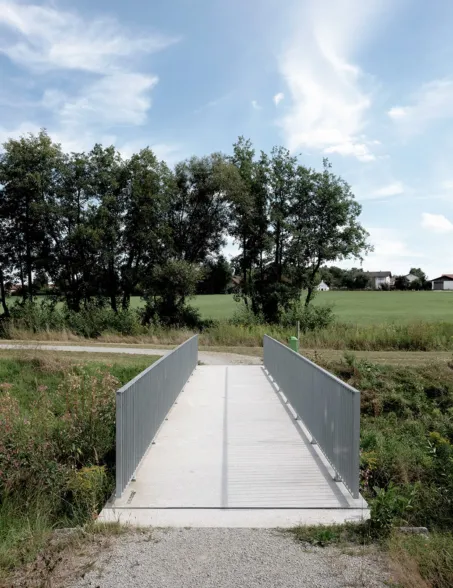 Brücke in einer ländlichen Gegend
